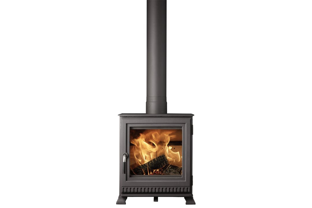 Dik Geurts Aste 5 freestanding wood burning stove - front product view
