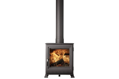 Dik Geurts Aste 5 freestanding wood burning stove - front product view